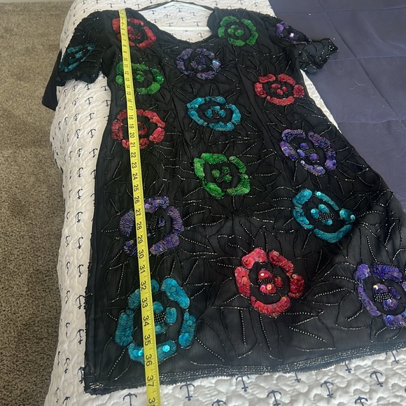 Vintage Beaded Dress - Picture 7 of 9